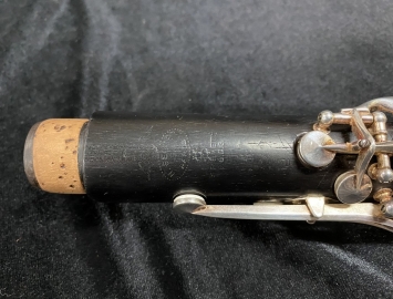 Photo Early 20s Vintage H Selmer Paris Full Boehm Clarinet in Bb - Serial # 3271
